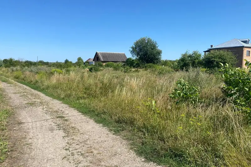 Ділянка вздовж під’їзної доріжки, поруч будинок сусіда